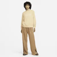 Nike Sportswear Everyday Modern женская С высокой Талией Fleece Open-Hem Pants цвет коричневый