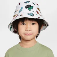 Nike UPF 40+ Futura Bucket Hat Little детские Hat цвет белый