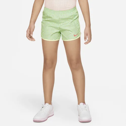 Nike Pic-Nike Printed Tempo Shorts Little детские Dri-FIT Shorts цвет зеленый