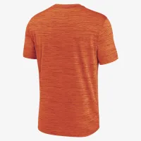 Clemson Tigers Campus Center Block Velocity мужские Nike Dri-FIT College футболка Orange