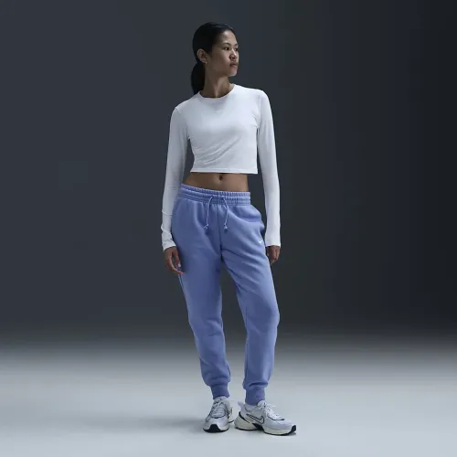 Nike Sportswear Phoenix Fleece женская Mid-Rise Sweatpants синий