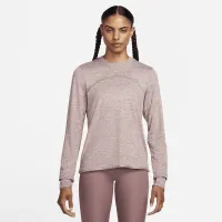 Nike Dri-FIT Swift Element UV женская Crew-Neck Running Top цвет фиолетовый