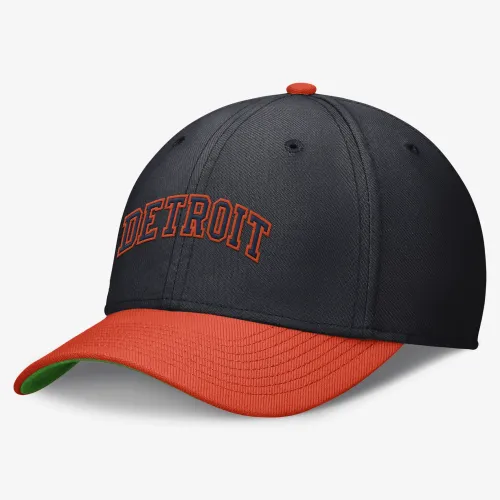 Detroit Tigers Rewind Cooperstown Swoosh мужские Nike Dri-FIT MLB Hat синий