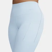 Nike Universa жіноча Medium-Support З високою талією 7/8 лосіни з кишенямиблакитний