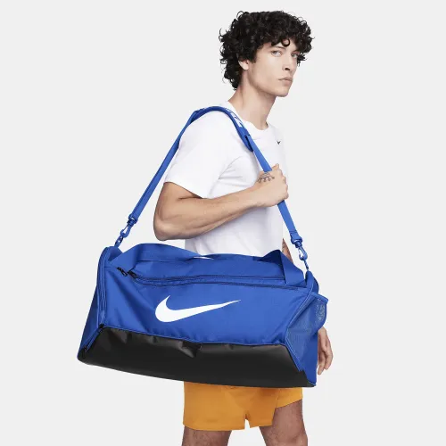 Nike Brasilia 9.5 тренировочные Duffel сумка (Medium, 60L) синий