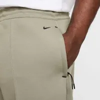 Nike Tech мужские Wide-Leg Fleece Pants цвет зеленый
