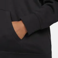 Nike Sportswear Club Fleece женская Full-Zip Толстовка с капюшоном (большие размеры) цвет черный