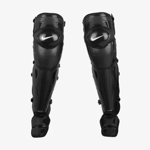 Nike Diamond Elite Baseball Leg Guards колір чорний