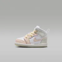 Nike Jordan 1 Mid SE Baby/Toddler Кросівки колір білий