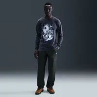 Nike мужские Long-Sleeve баскетбольные футболка синий