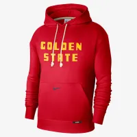 Golden State Warriors Standard Issue City Edition чоловічі Nike Dri-FIT NBA Courtside Толстовка з капюшоном колір червоний