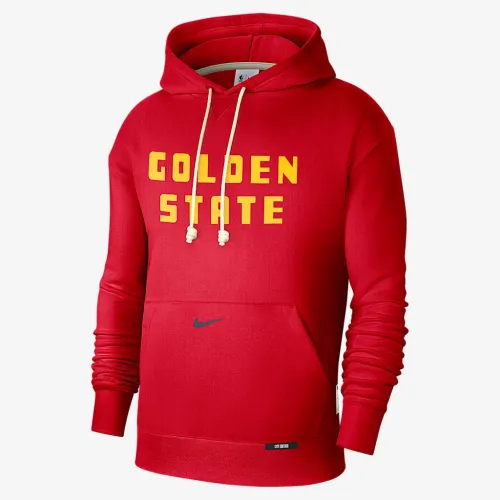Golden State Warriors Standard Issue City Edition чоловічі Nike Dri-FIT NBA Courtside Толстовка з капюшоном колір червоний