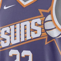 Phoenix Suns 2023/24 Icon Edition Nike Dri-FIT NBA Swingman Jersey цвет фиолетовый