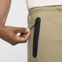 Nike Tech мужские Fleece Open-Hem Pants цвет коричневый