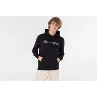 Кофта/футболка Champion Embroideколір червоний Script Logo Толстовка з капюшоном 217060-KK001 - Чорна