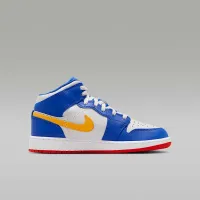 Nike Air Jordan 1 Mid Big дитячі Кросівки блакитний