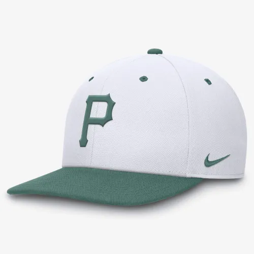 Pittsburgh Pirates Bicoastal 2-Tone Pro чоловічі Nike Dri-FIT MLB Adjustable Hat колір білий
