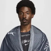 Nike x Stüssy Towel цвет черный