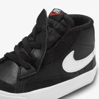 Nike Blazer Mid '77 Baby/Toddler Кросівки колір чорний