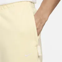 Nike Solo Swoosh чоловічі Fleece Pants колір коричневий