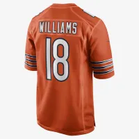 Caleb Williams Chicago Bears чоловічі Nike NFL Game Jersey Orange