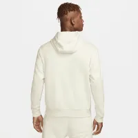 Nike Club Fleece чоловічі Patch Pullover Толстовка з капюшоном колір білий