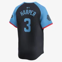 Bryce Harper Philadelphia Phillies 2024 All-Star Game мужские Nike Dri-FIT ADV MLB Limited Jersey синий