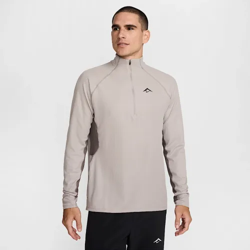 Nike Trail чоловічі Dri-FIT 1/2-Zip Mid Layer Top колір сірий