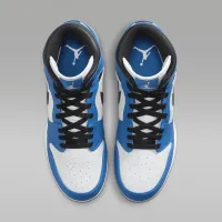 Nike Jordan 1 Mid TD чоловічі Football Cleat колір білий