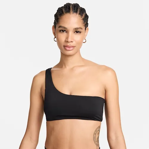 Nike Swim Essential женская Asymmetrical Bikini Top цвет черный