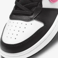 Nike Court Borough Mid 2 Little детские Кроссовки цвет черный