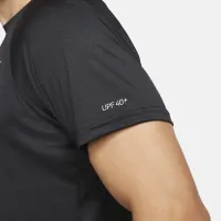 Nike Essential чоловічі Short-Sleeve Hydroguard Swim Shirt колір чорний
