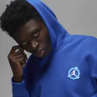 Nike Jordan Flight MVP чоловічі Fleece Pullover Толстовка з капюшоном блакитний