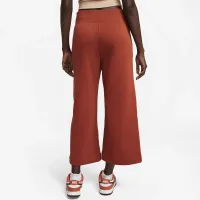 Nike Sportswear Phoenix Fleece женская С высокой Талией Cropped Sweatpants Orange