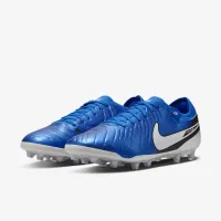 Nike Tiempo Legend 10 Pro Artificial-Grass Low-Top футбольні бутси блакитний