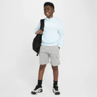 Nike Sportswear Club Fleece Big детские Толстовка с капюшоном синий