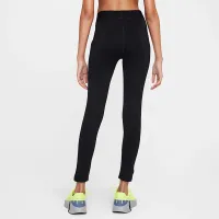 Nike Pro Girls' Therma-FIT Mid-Rise лосіни колір чорний