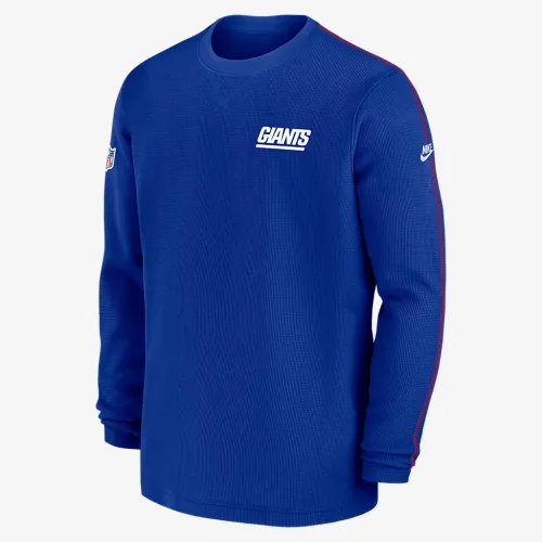 New York Giants Logo Coach Men’s Nike NFL Long-Sleeve Top блакитний