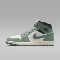 Nike Air Jordan 1 Mid жіноча Кросівки колір білий