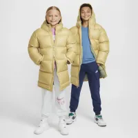 Nike Sportswear Heavyweight Synthetic Fill EasyOn Big дитячі Therma-FIT Repel Loose Hooded Parka Yellow