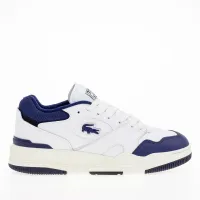 Кроссовки Lacoste Lineshot Mesh Collar Leather Trainers 746SMA0075-042 - Белые