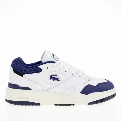 Кроссовки Lacoste Lineshot Mesh Collar Leather Trainers 746SMA0075-042 - Белые