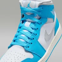Nike Air Jordan 1 Mid женская Кроссовки синий