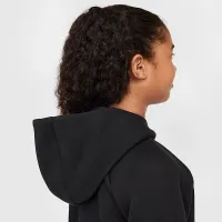 Nike Sportswear Tech Fleece Big детские (Girls') Full-Zip Толстовка с капюшоном цвет черный