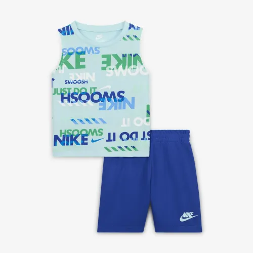 Nike Sportswear PE Baby (12-24M) Printed Tank набор синий