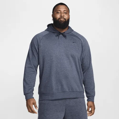 Nike Primary Fleece чоловічі Dri-FIT UV Pullover Performance Толстовка з капюшоном блакитний