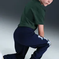 Nike Sportswear Little детские P.E. Blocked Pullover Толстовка с капюшоном and Pants набор синий