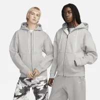 Nike Solo Swoosh чоловічі Full-Zip Толстовка з капюшоном колір сірий