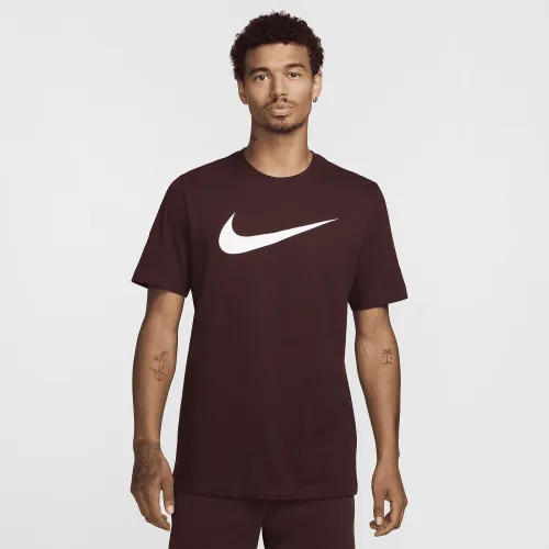 Nike Sportswear Swoosh чоловічі футболка колір червоний