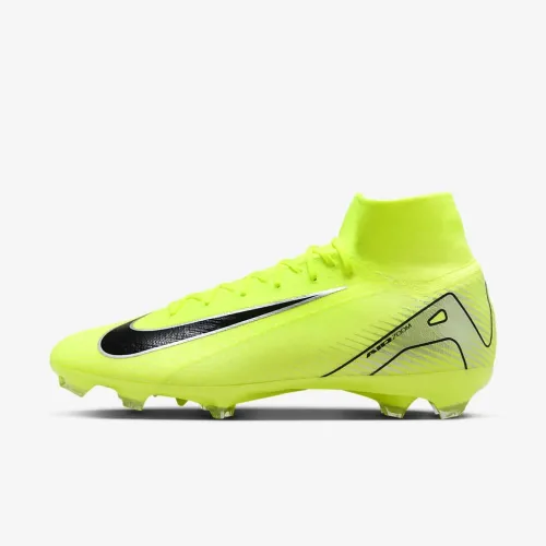 Nike Mercurial Superfly 10 Pro FG High-Top футбольные бутсы Yellow